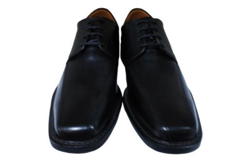 【KANEKA designo5023 ブラック】幅広4E スワールトゥビジネスシューズ